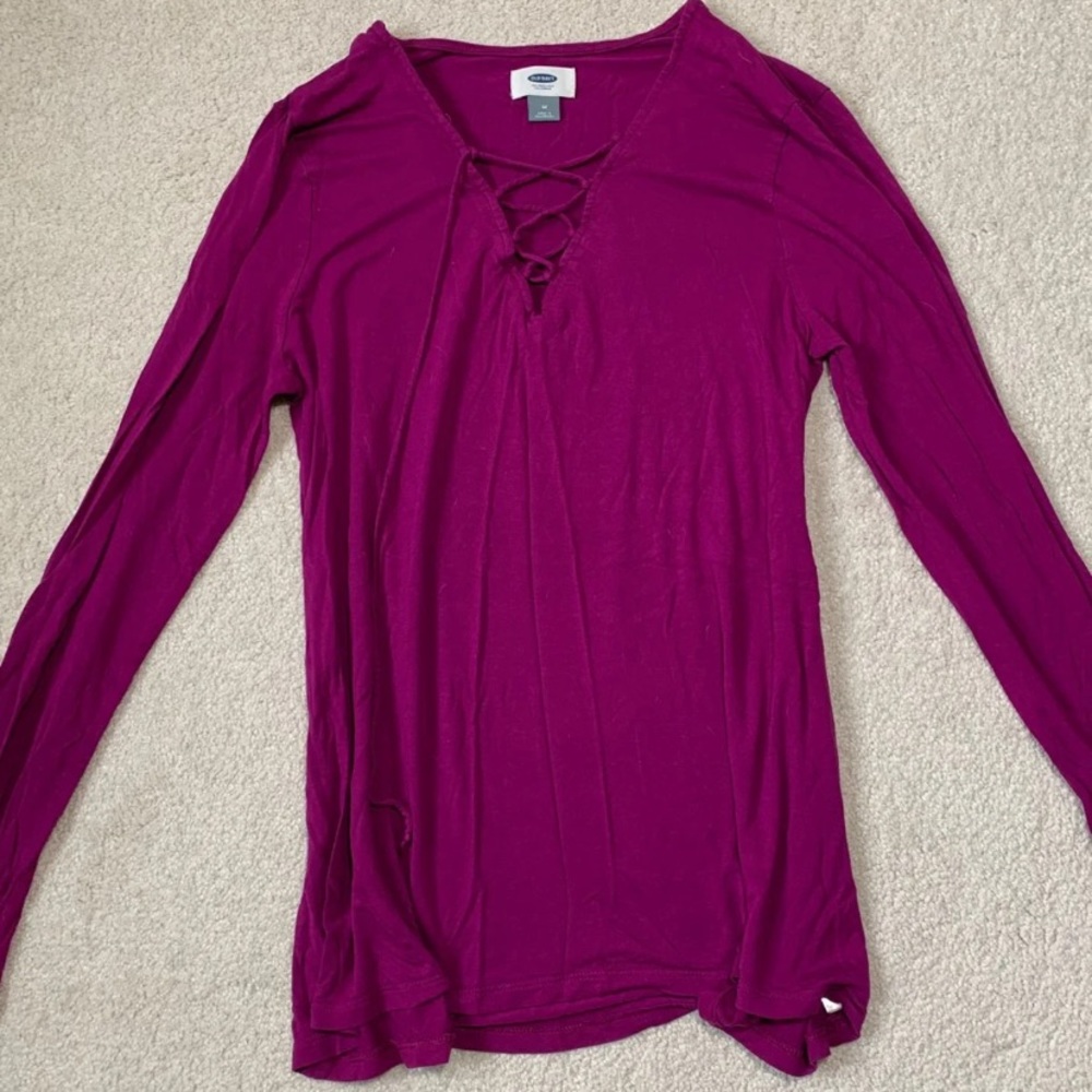 Purple long sleeve